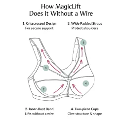 Glamorise MagicLift Original Full-Figure Wireless Support Bra 1000 -sports bra shop 1485503 ALT5