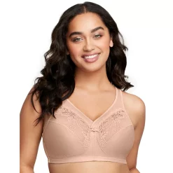 Glamorise Full-Figure MagicLift Wire-free Minimizer Support Bra 1003