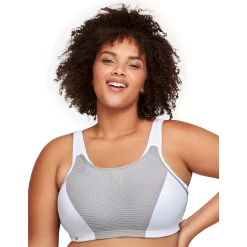 Plus Size Glamorise Full-Figure Adjustable Wireless Sport Bra 1166