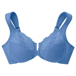Plus Size Glamorise Full-Figure Wonderwire Front Close Bra 1245 9 Plus Size Glamorise Full-Figure Wonderwire Front Close Bra 1245 -sports bra shop 1489081 ALT3