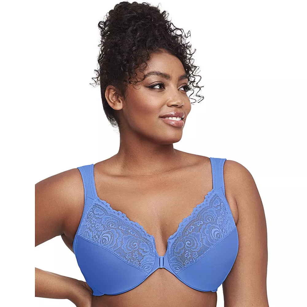 Plus Size Glamorise Full-Figure Wonderwire Front Close Bra 1245 1 Plus Size Glamorise Full-Figure Wonderwire Front Close Bra 1245