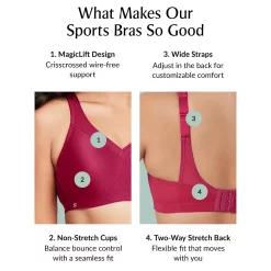 Glamorise Ultimate Full-Figure Bra 1006 -sports bra shop 1491213 ALT5