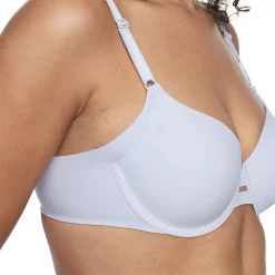 Warners No Side Effects® Underarm-Smoothing Comfort Underwire Lightly Lined T-Shirt Bra 1356 -sports bra shop 1636782 ALT2