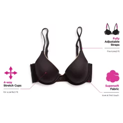 Maidenform® Comfort Devotion® Tailored Demi Bra 09402 9 Maidenform® Comfort Devotion® Tailored Demi Bra 09402 -sports bra shop 1732277 ALT6