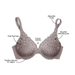 Playtex® Secrets Beautiful Lift Embroidered Full Figure Underwire Bra 4513 -sports bra shop 2308867 ALT95