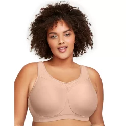 Plus Size Glamorise Full-Figure High-Impact Wonderwire Sports Bra 9066