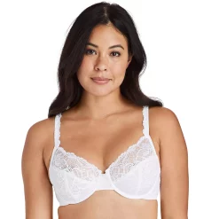 Womens Bali® Lace Desire® Unlined Full Figure Underwire Bra 6543