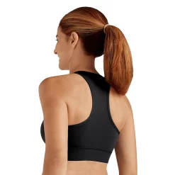 Amoena Bra: Medium-Impact Zip-Front Sports Bra 44070 -sports bra shop 2681874 ALT
