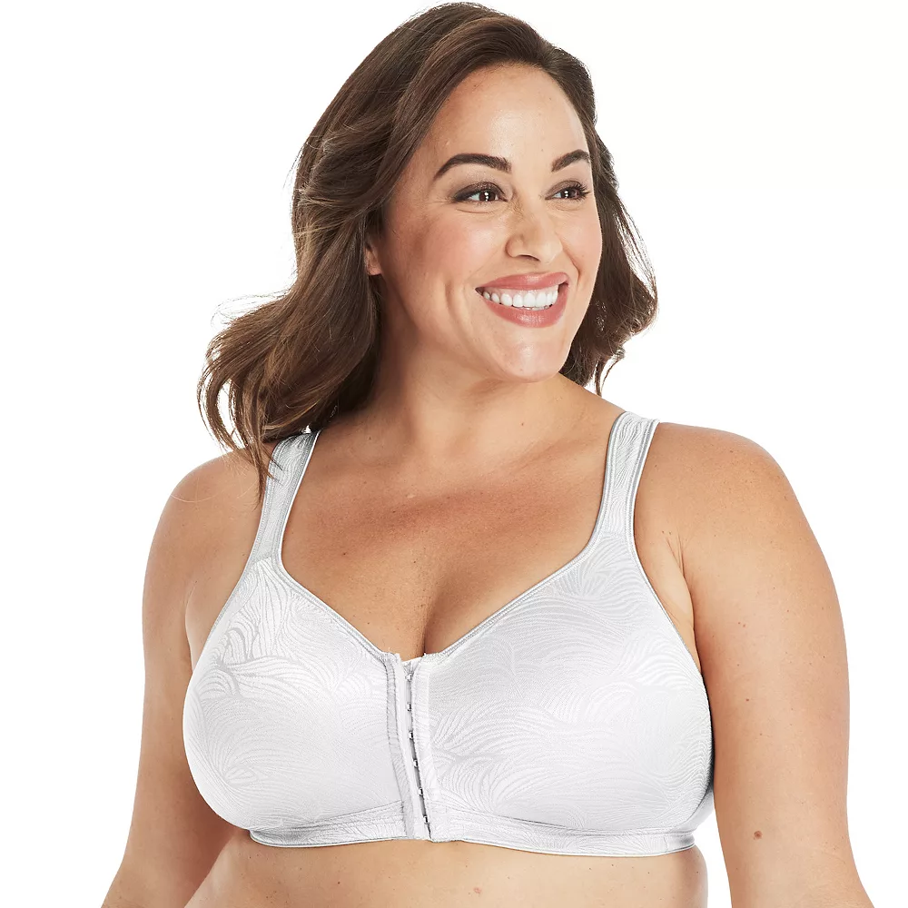 Playtex® Bras: 18 Hour Posture Boost Full-Figure Wire Free Front Closure Bra USE525 1 Playtex® Bras: 18 Hour Posture Boost Full-Figure Wire Free Front Closure Bra USE525