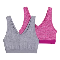 Women's Fruit Of The Loom® 2-pack Ultra Flex Comfort Bra 2DDFBRA -sports bra shop 3422069 ALT5