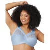 Plus Size Glamorise Full-Figure MagicLift Moisture Control Wireless Bra 1064