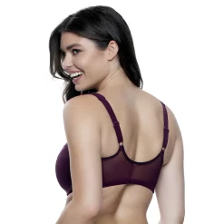 Women's Paramour By Felina Angie Front Hook Minimizer Bra 115071 -sports bra shop 3702969 ALT