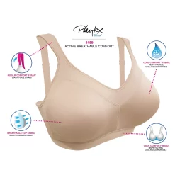 Playtex® 18-Hour Active Lifestyle Full-Figure Sports Bra 4159 - Women's -sports bra shop 370546 ALT98
