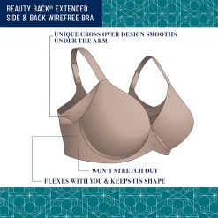 Vanity Fair® Beauty Back® Full Figure Wireless Smoother Bra 71267 -sports bra shop 3990955 ALT3