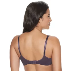 Warners No Side Effects® Underarm-Smoothing Comfort With Breathable Mesh Underwire Lightly Lined T-Shirt Bra RA3471A -sports bra shop 4153444 ALT