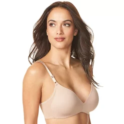 Warners® No Side Effects® Underarm-Smoothing Comfort With Breathable Mesh Wireless Lightly Lined T-Shirt Bra RM3481A