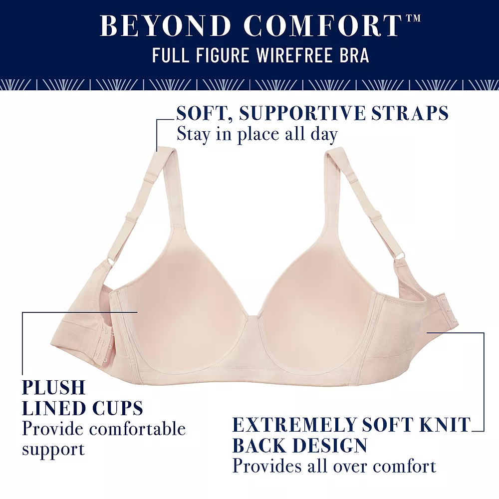 Vanity Fair® Beyond Comfort Full Figure Wireless Bra 71282 4 Vanity Fair® Beyond Comfort Full Figure Wireless Bra 71282 - Image 4