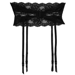 Oh La La Cheri Unlined Balconette Bra, G-String & Garter Belt Set 41-10690 -sports bra shop 4298752 ALT2