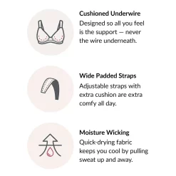 Plus Size Glamorise Full-Figure Wonderwire Back Close Bra 1240 11 Plus Size Glamorise Full-Figure Wonderwire Back Close Bra 1240 -sports bra shop 4300647 ALT6