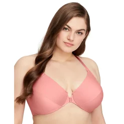 Plus Size Glamorise Full-Figure Front Close Wonderwire Bra With Smoothing Back 1247