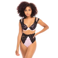 Women's Oh La La Cheri Padded Bra & Matching High Waist Panty Set 40-11435