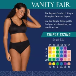 Vanity Fair® Beyond Comfort Simple Sizing Wireless Bra 72204 -sports bra shop 5069980 ALT99