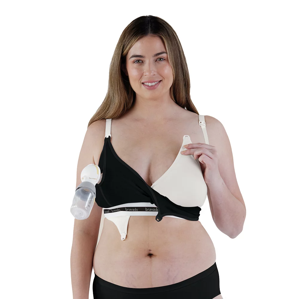 Bravado Designs Clip And Pump™ Hands-Free Nursing Bra Accessory 9301VBA 1 Bravado Designs Clip And Pump™ Hands-Free Nursing Bra Accessory 9301VBA