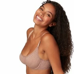 Maidenform® Pure Comfort® Stretch Lace Demi Underwire Bra DM202C -sports bra shop 5537487 ALT2