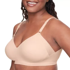 Warners No Side Effects® Underarm And Back-Smoothing Comfort Wireless Lift T-Shirt Bra RN2231A -sports bra shop 5548705 ALT2