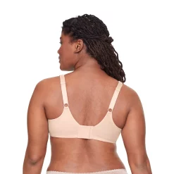 Warners Signature Support Cushioned Underwire For Support And Comfort Underwire Unlined Full-Coverage Bra 35002A -sports bra shop 5586493 ALT