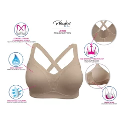 Playtex® 18-Hour Bounce Control Breathable & Convertible Wireless Bra 4699 -sports bra shop 5724154 ALT98