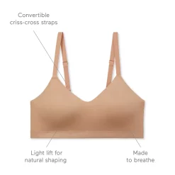 Warners Cloud 9 Super Soft Wireless Lift Convertible Comfort Bra RN1041A -sports bra shop 5753448 ALT96