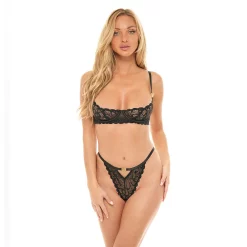 Women's Oh La La Cheri Piper 2-piece Bra And Panty Lingerie Set 40-11910