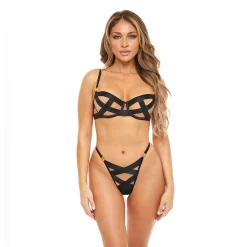 Women's Oh La La Cheri Raelyn 2-piece Bra & G-String Thong Panty Set 40-11911