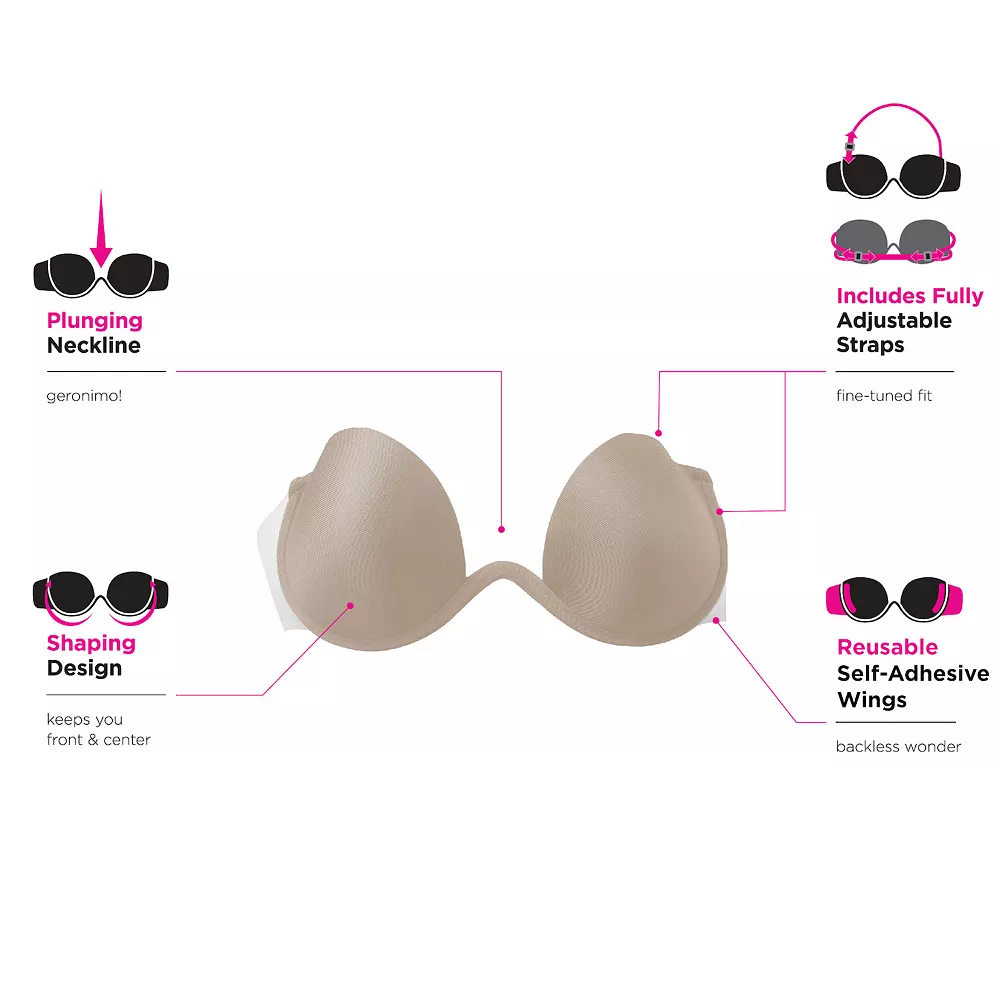 Maidenform® Bra: Combo Wing Bra M2225 - Women's 5 Maidenform® Bra: Combo Wing Bra M2225 - Women's - Image 5